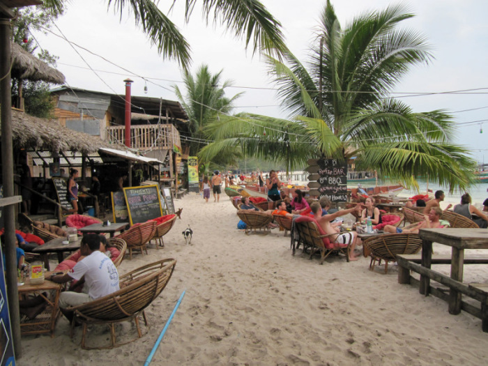 Strandidylle auf Koh Rong. Foto: bj