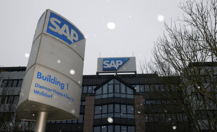 SAP-Software-Hersteller in Walldorf. Foto: epa/Ronald Wittek