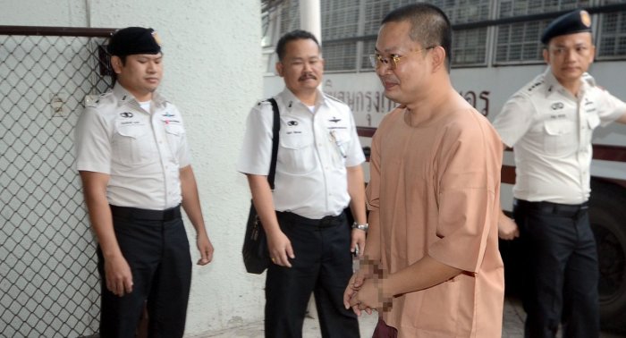 Höchststrafe für den Jet-Set-Mönch Wiraphon Sukphon. Foto: The Nation
