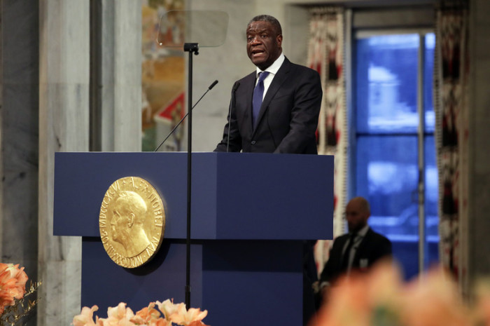 Der kongolesische Arzt Denis Mukwege. Foto: epa/Haakon Mosvold Larsen