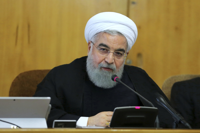Der iranische Präsident Hassan Ruhani. Foto: epa/
