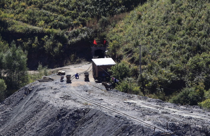Eine Gesamtansicht der Aohanqi-Goldmine ist in Chifeng City zu sehen. Foto: epa/Ym Yik