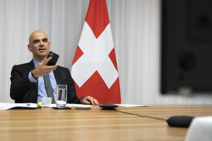 Schweizer Bundesrat und Gesundheitsminister Alain Berset. Foto: epa/Peter Klaunzer