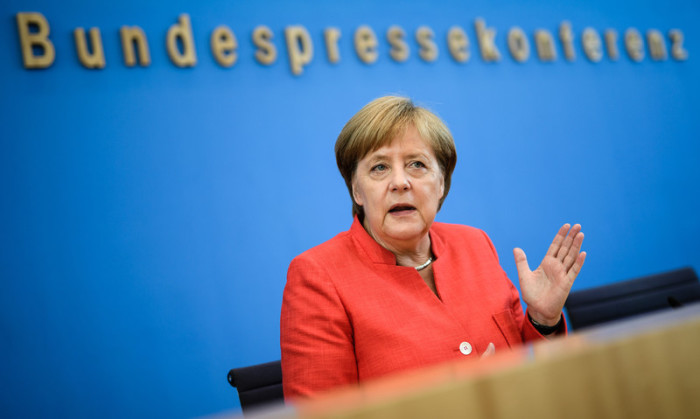 Bundeskanzlerin Angela Merkel (CDU). Foto: epa/Clemens Bilan