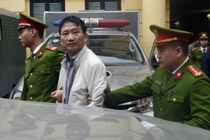 Der entführte Vietnamese Trinh Xuan Thanh. Foto: epa/Str