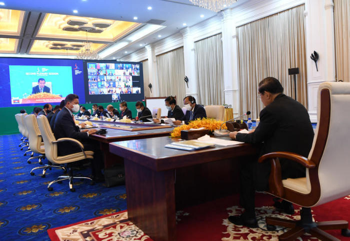 Kambodscha ist Gastgeber des 13. Asien-Europa-Treffens. Foto: epa/An Khoun Samaun / Ntc / Handout