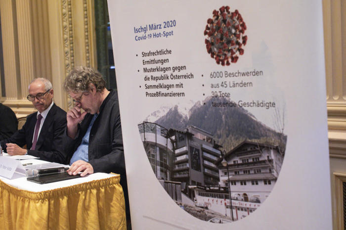 Pressekonferenz des Verbraucherschutzverbandes in Wien. Foto: epa/Christian Bruna