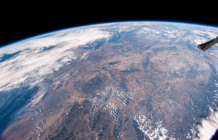 Aufnahme von der Erde von der Raumstation ISS. Foto: epa/Esa/NASA-A.Gerst