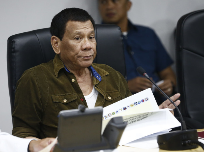 Der philippinische Präsident Rodrigo Duterte. Foto: epa/Rolex Dela Pena