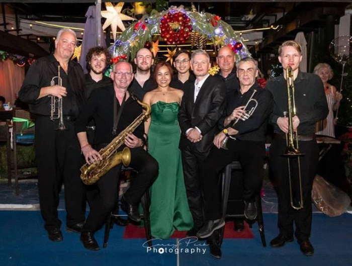 Die holländische Big-Band „Big to the Future“ wird beim nächsten M.C.C.-Charity-Dinner die Besucher mit Jazzmusik begeistern. 
