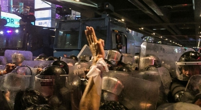 Die regierungskritischen Demonstrationen in Bangkok halten an, trotz Versammlungsverbot. Foto: The Nation