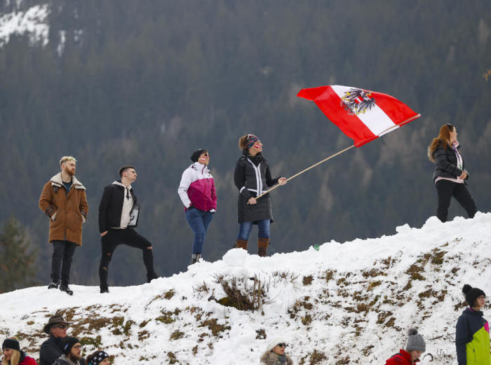 FIS Ski Alpin Weltcup in Kitzbühel. Foto: epa/Valdrin Xhemaj