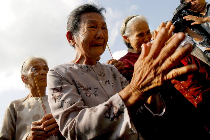 Überlebende des Massakers von My Lai. Foto: epa/Str