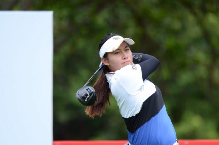 Mit erst 14 Jahren zählt Atthaya Thitikul bei den Südostasienmeisterschaften zu den Favoritinnen im Golf. Foto: The Nation