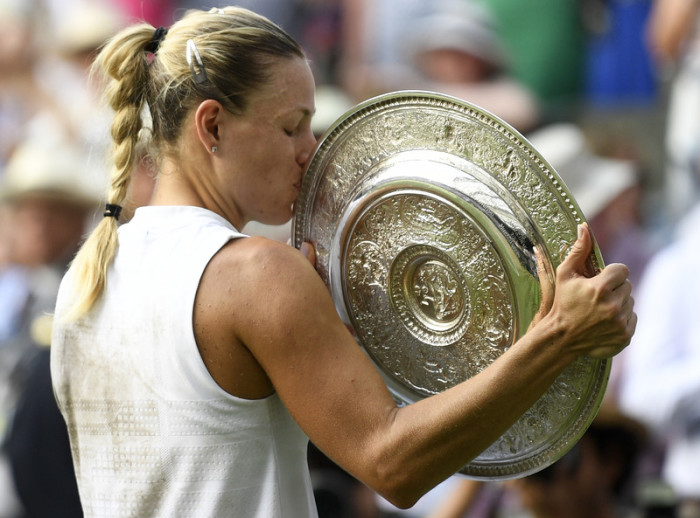 Wimbledon-Siegerin Angelique Kerber. Foto: epa/Neil Hall