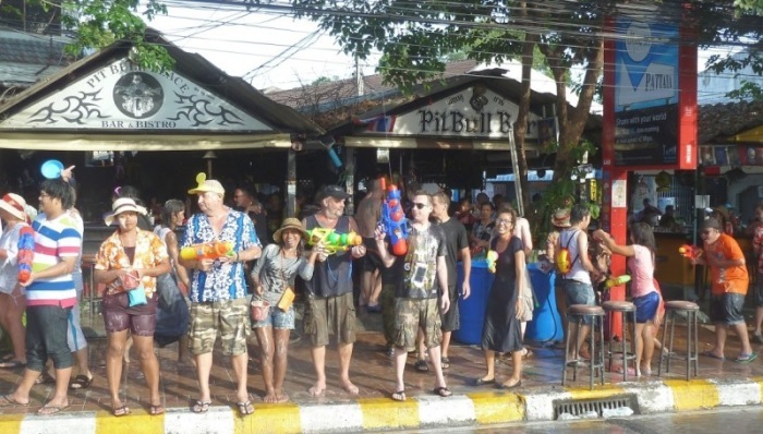 Dieses Jahr darf in Pattaya an Songkran wieder gespritzt werden! Foto: Jahner