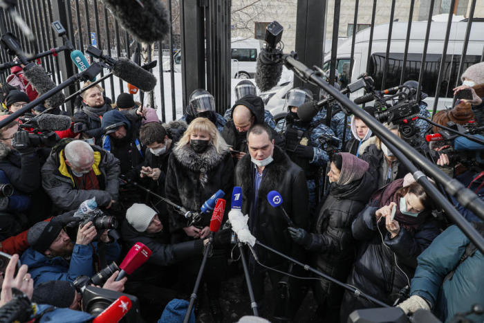 Berufungsgericht bestätigt das Urteil im Nawalny-Prozess. Foto: epa/Yuri Kochetkov