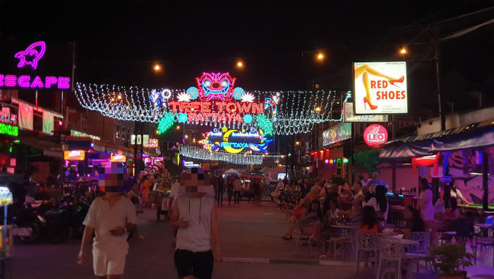 Entertainmentgebiet Tree Town Pattaya. Foto: Jahner