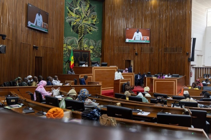 Abgeordnete im Parlament von Dakar beraten über ein verschärftes Gesetz gegen Homosexualität, das höhere Haftstrafen für gleichgeschlechtliche Beziehungen vorsieht. Foto: EPA/Jerome Favre
