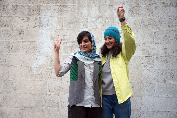 Entlassung der iranischen Journalistinnen Niloufar Hamedi und Elaheh Mohammadi aus dem Gefängnis.