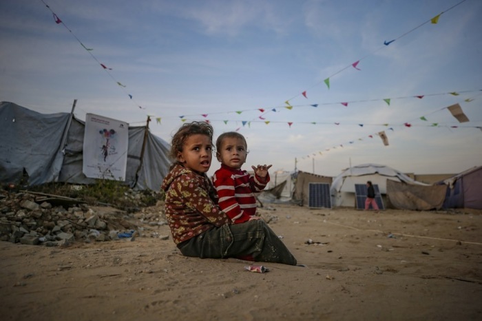 Blick auf die israelische Siedlung Kokhav Ya'akov in der Nähe der Westjordanland-Stadt Ramallah im Westjordanland. Foto: epa/Abir Sultan