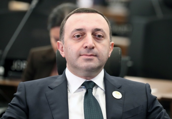 Der georgische Premierminister Irakli Garibaschwili. Foto: epa/Khaled Elfiqi