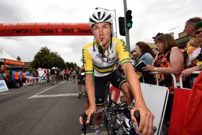 Australischer Meister im Straßenradsport Heinrich Haussler vom IAM Cycling Team. Foto:epa/Dan Peled Australien Und Neuseeland Aus