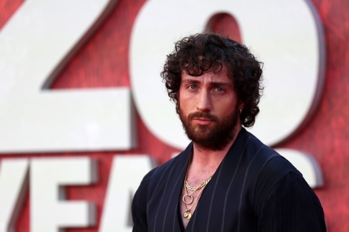 Schauspieler Aaron Taylor-Johnson auf dem roten Teppich bei der Weltpremiere von „28 Years Later“ im Odeon Luxe Leicester Square in London. Foto: epa/Andy Rain