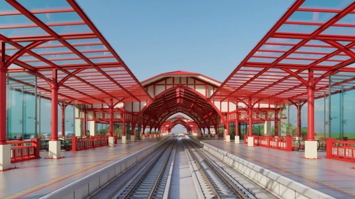 Hua Hins neuer Bahnhof. Bild: MAA Consultants Co., Ltd
