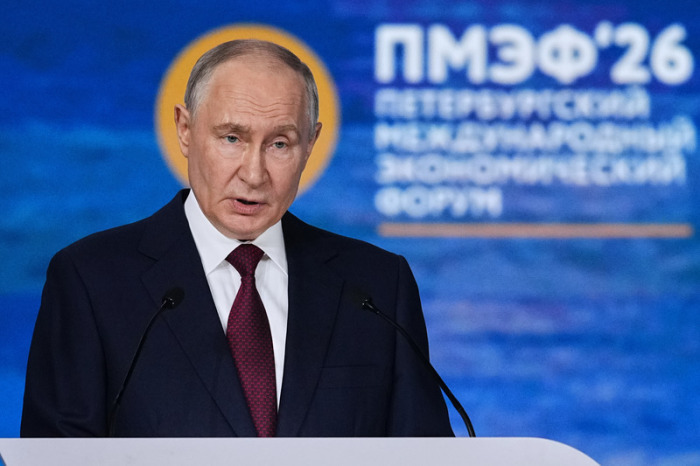 Der russische Präsident Wladimir Putin. Foto: epa/Alexander Nemenov