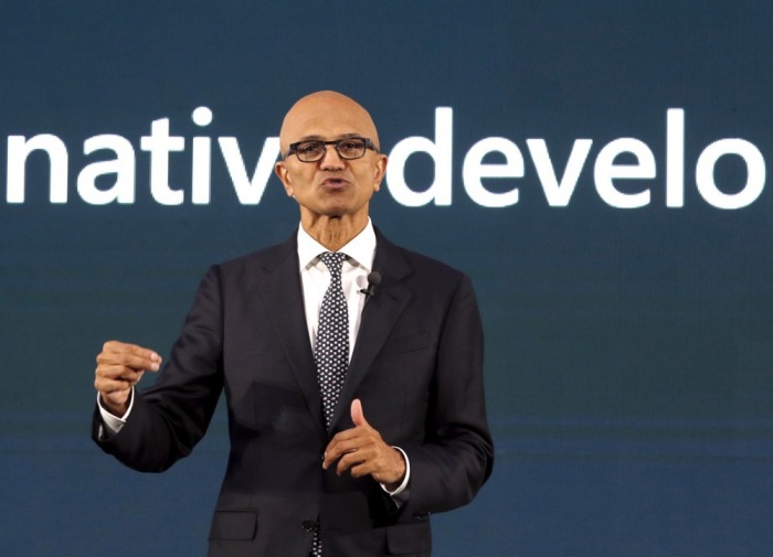 Satya Nadella, Chairman und CEO von Microsoft. Foto: epa-efe/Rungroj Yongrit