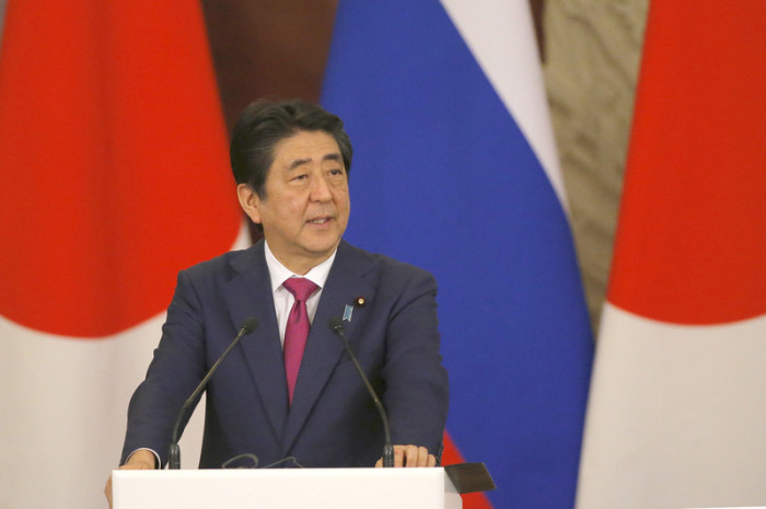  Ministerpräsident Shinzo Abe. Foto: epa/Sergei Ilnitsky
