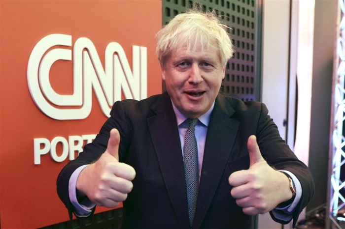 Der ehemalige britische Premierminister Boris Johnson. Foto: epa/Manuel De Almeida