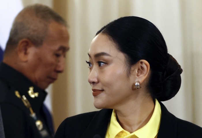 Thailands Premierministerin Paetongtarn Shinawatra. Foto: epa-efe/Rungroj Yongrit