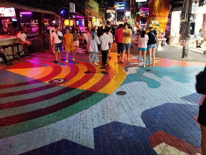 Touristen in der Pattaya Walking Street. Bild: PR Pattaya