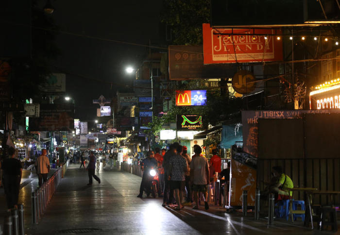 Bangkoks Khao San Road. Archivbild: epa/Narong Sangnak