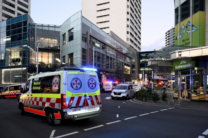Mindestens fünf Tote nach Messerattacke in Einkaufszentrum in Sydney. Foto: epa/Steve Markham