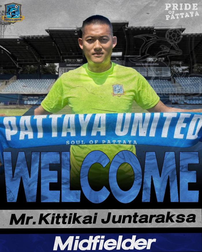 Kittikai Juntaraksa. Foto: Pattaya United