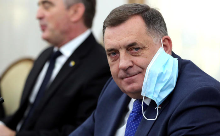Mitglied der Präsidentschaft von Bosnien und Herzegowina Milorad Dodik. Foto: epa/Fehim Demir