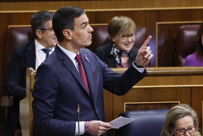 Die Fragestunde der spanischen Regierung. Foto: epa/Chema Moya