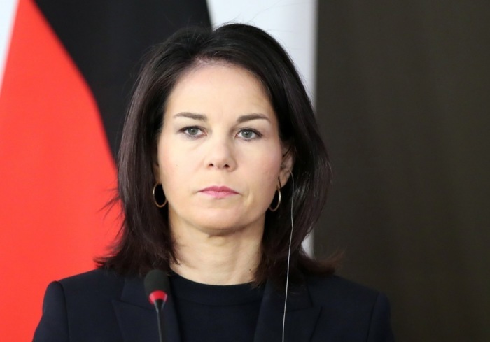Außenministerin Annalena Baerbock. Foto: epa/Khaled Elfiqi