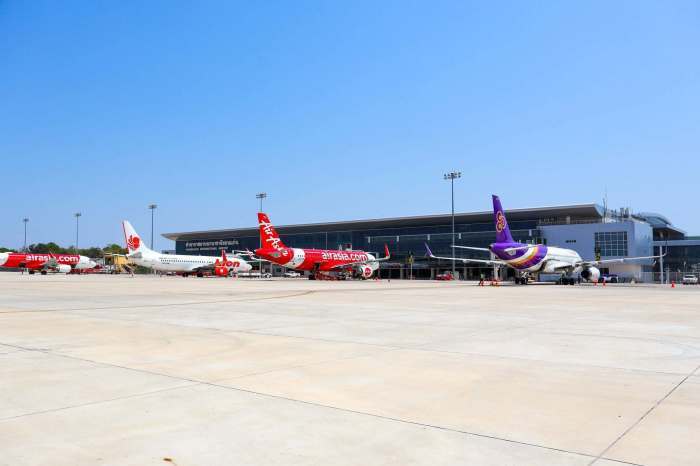Der Flughafen Khon Kaen könnte künftig durch neue Flugverbindungen nach Hua Hin und U-Tapao stärker an andere Regionen Thailands angebunden werden. Bild: Khon Kaen Airport