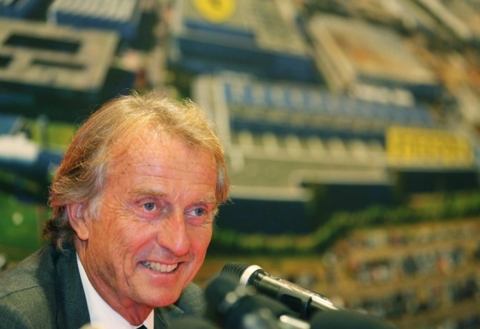 Ferrari-Chef Luca Cordero di Montezemolo kündigt in Maranello nach 23 Jahren seinen Rücktritt an Foto: EPA/Giorgio Benvenuti