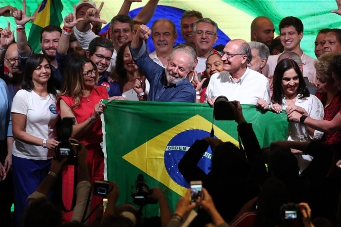 Lula gewinnt die zweite Runde der brasilianischen Präsidentschaftswahlen. Foto: epa/Sebastiao Moreira
