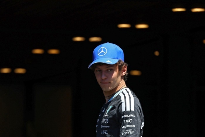 Andrea Kimi Antonelli im Fahrerlager des Red Bull Rings vor dem Formel-1-Grand-Prix von Österreich. Foto: EPA/Anna Szilagyi