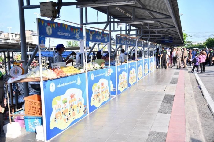 Neben dem Tesco Lotus Rama II hat eine neue Street-Food-Meile eröffnet: Route 69 Mini Hawker Center. Foto: The Nation