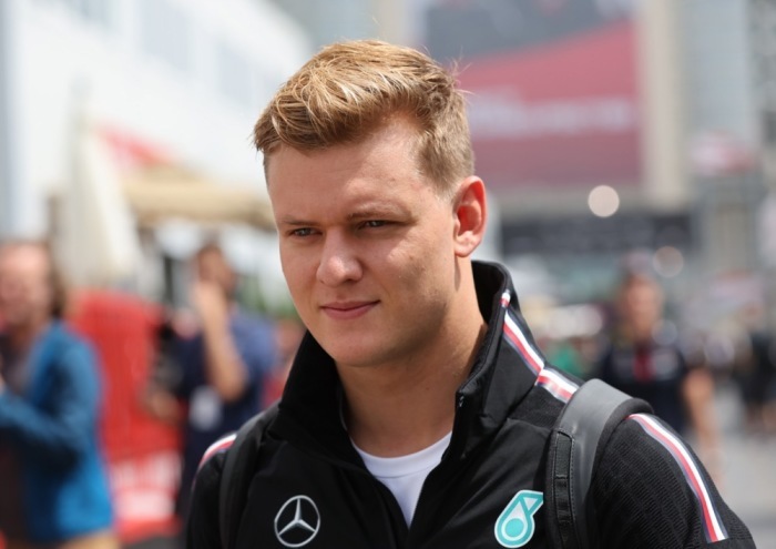 Deutscher Formel-1-Fahrer Mick Schumacher von Mercedes-AMG Petronas. Foto: epa/Ali Haider