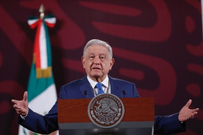 Mexikos Präsident, Andres Manuel Lopez Obrador. Foto: epa/Sashenka Gutierrez