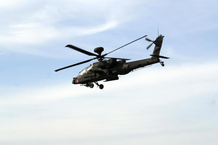 US-amerikanischer Hubschrauber. Symbolfoto: epa/TOMS KALNINS