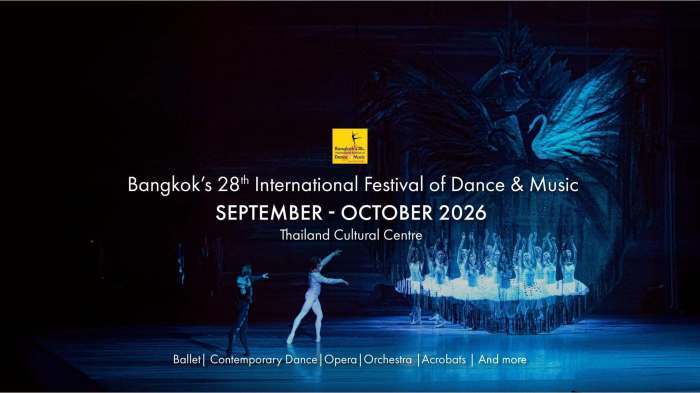 Das Bangkok International Festival of Dance & Music bringt ab September internationale Opern-, Ballett- und Tanzproduktionen nach Bangkok. Bild: Bangkok International Festival of Dance & Music